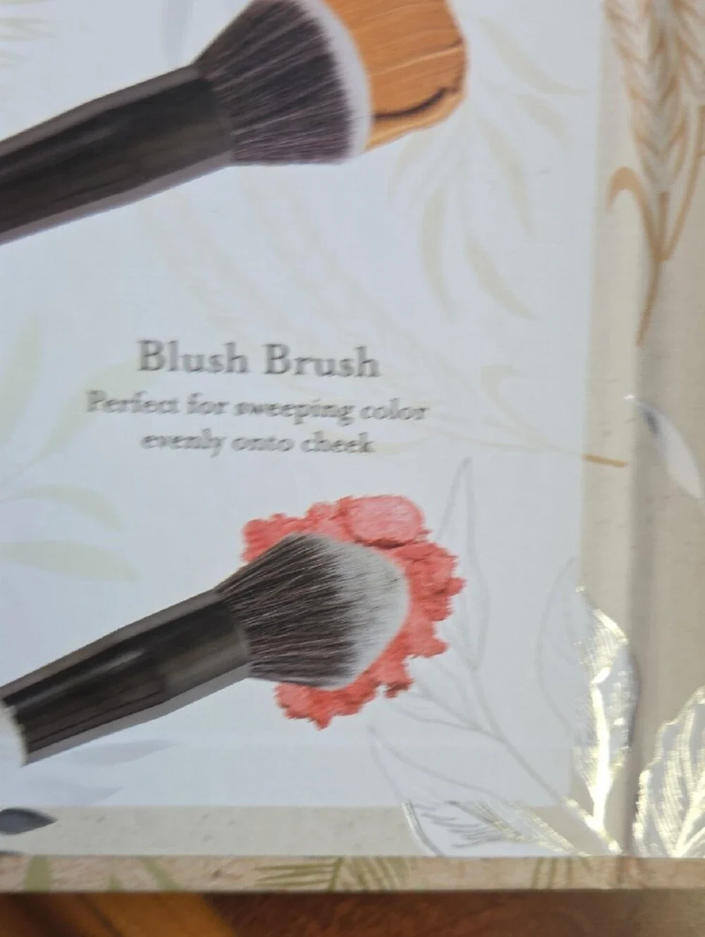 Face & Eye Brush Set — Beige